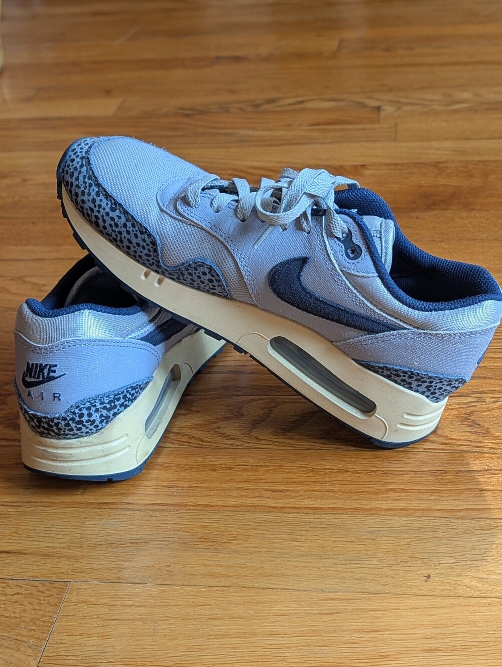 Nike Air Max Unique Spotted Blue/Purple Shoes